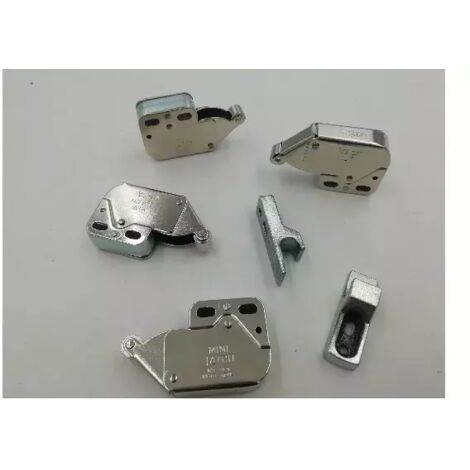 CHIUSURA MINI LATCH ART. 188 NICHEL ALL.METAL 300' (1/2)