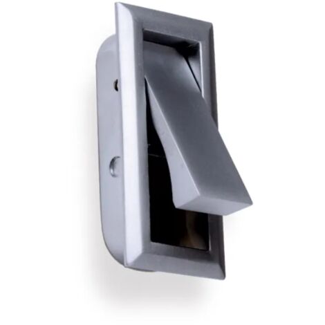 MANIGLIA INCASSO F0285-51 CROMATO SATINATO (1/2)