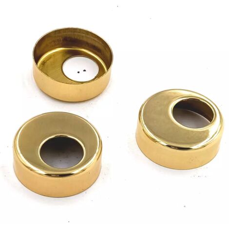 Profilo In Ottone Placcato Oro - Bronmetal - A Sezione Rettangolare - Foto 5