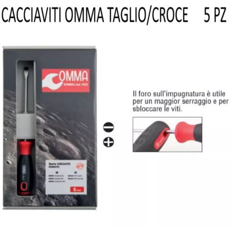 SERIE CACCIAVITI OMMA ( 5 PZ ) -OFFERTA-