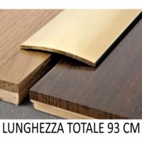 PASSATOIA ADESIVA CM.93 OTTONE LUCIDO