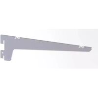 MENSOLA PROAL IN ACCIAIO mod.MILANO GRIGIO BUCCIATO mm 250