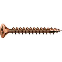 VITE SPAX TESTA SVASATA CROCE BRONZATA TUTTO FILETTO D.5X30 mm