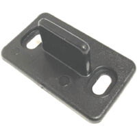 GUIDA INFERIORE KOBLENZ A ""T"" NYLON PER PORTA SCORREVOLE