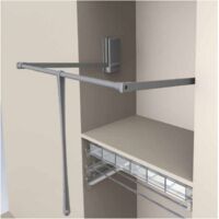 SERVETTO 3000 CM. 77-120 GRIGIO PORTATA KG.10