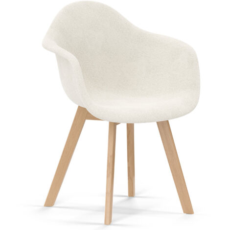 Silla de Comedor - Tapizado Bouclé - Dominic (1/5)