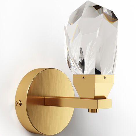 Aplique de Pared de Diseño Dorado - Luxe