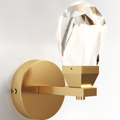 Aplique de Pared de Diseño Dorado - Luxe