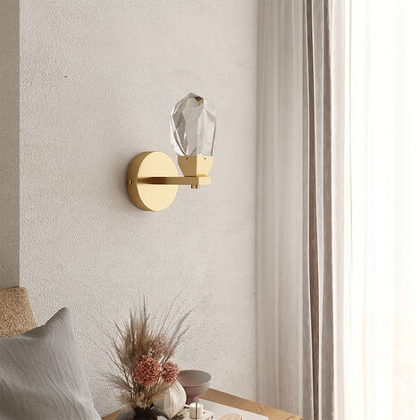 Aplique de Pared de Diseño Dorado - Luxe