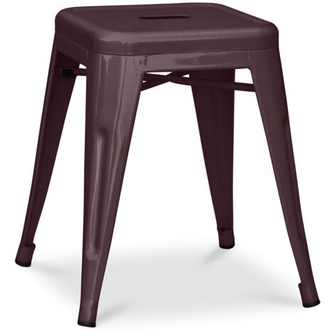 Taburete Diseño Industrial  - 45cm - New Edition - Stylix