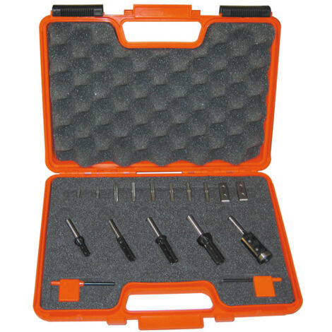 600.005.01 5-TEILIGES HARTMETALL-FRÄSERSET MIT MESSER S=8 D=8-10-12-14-19 RE (1/5)