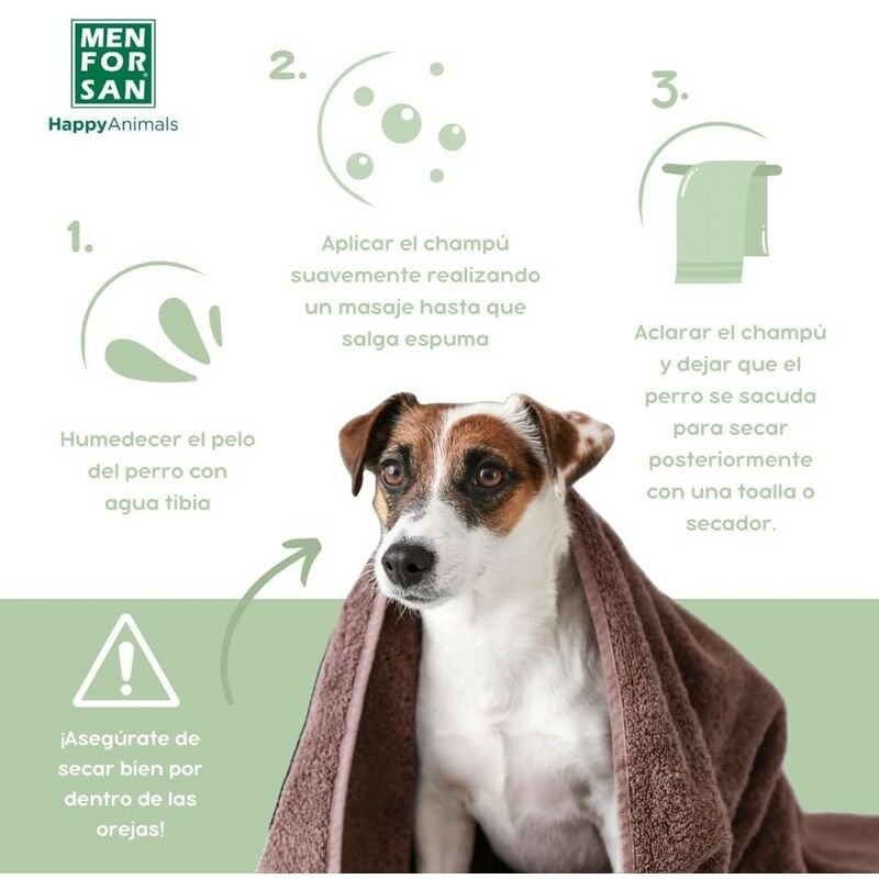 Menforsan Aloe Vera Shampoo per cani - 1 Litro Offerta esclusiva