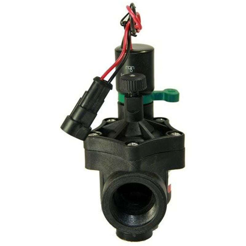 Elettrovalvola irrigazione G75 1 F con regolatore di flusso 24V - Baccara