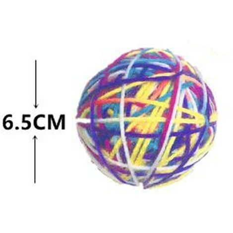 Palline Giocattolo Per Gatti Cobee - 12 Pezzi Arcobaleno, 3.5cm, In Schiuma EVA - Foto 3