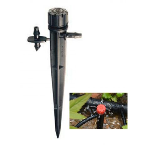 Astina con gocciolatore regolabile 0-40 l/h (Conf. 5 Pz