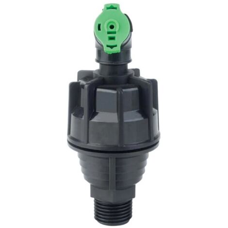 Microirrigatore rotativo per irrigazione Super 10, irrigatore con ugello circolare verde maschio da 1/2".  Offerta esclusiva