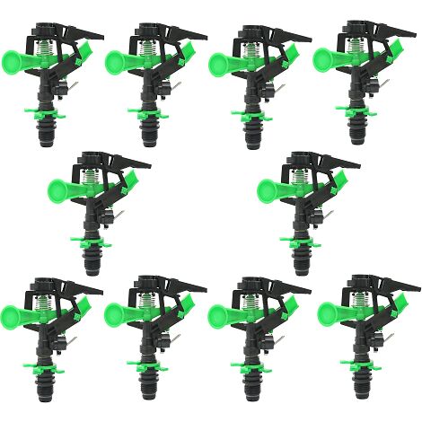 Set di 15 Irrigatore circolare da 3/4'', 13-18 m, modello simile a Naandanjain 5035