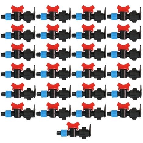 Valvola Layflat per irrigazione a goccia nastro 16mm. Confezione da 25 unità. Offerta esclusiva