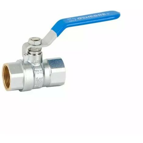 Valvola A Sfera Con Maniglia A Leva A Passaggio Integrale M/F In Ottone Da 1 1 4 Temperatura Massima 150 C