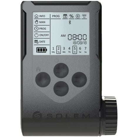 CENTRALINA PROGRAMMATORE DI IRRIGAZIONE SOLEM SMART-IS-6 BLUETOOTH + WIFI