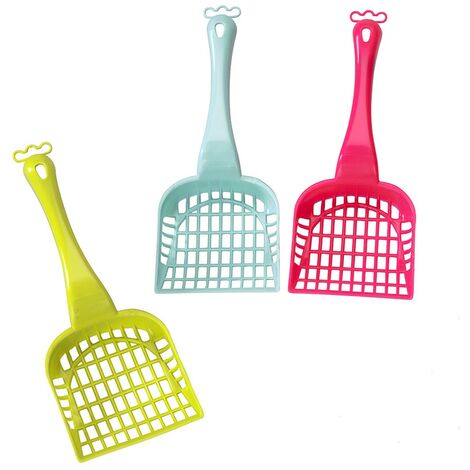 Pala Lettiera Gatti In Acciaio - Con Manico Legno, Fori 7 Mm, 28 Cm - Foto 6