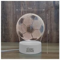 Luce notturna da calcio, regalo per ragazzi, ragazze e bambini, luce
