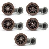 10 Ugelli Per Irrigatori Hunter Regolabili 0-360° | Portata 2,40 Metri | Compatibili Rain Bird, Irritrol, K-Rain | Filettatura Femmina