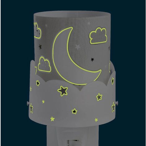 Veilleuse Ourson Doudou LED 23cm à Piles incluses - Gris - SILUMEN