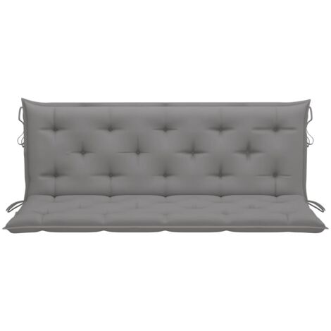 Auflage für Hollywoodschaukel Grau 150 cm StoYQvidaXL YQvidaXL315017DE