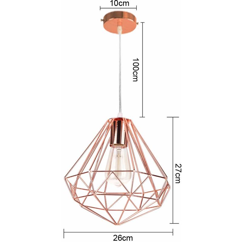 Moderne Hängelampe BUXTON Design Deckenlampe Loft Industrial Vintage Retro 