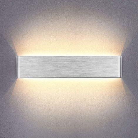 Kreativ Deckenlampe LED 14W Moderne Wandleuchte Innen Wandlampe Weiß für Badezimmer Wohnzimmer Schlafzimmer Treppe Flur, Warmweiß, 3000K