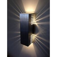LED Wandleuchte Innen 6W Warmweiß Moderne LED Wandlampe Kreative Einfache Deckenleuchte für Schlafzimmer Wohnzimmer