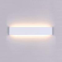 Moderne Wandleuchte Kreativ Deckenlampe LED 12W Innen Wandlampe Weiß für Badezimmer Wohnzimmer Schlafzimmer Treppe Flur, Warmweiß