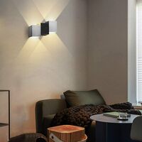Wandleuchte 6W LED Warmweiß Innen Wandlampe Moderne Wandleuchte für Wohnzimmer Korridor