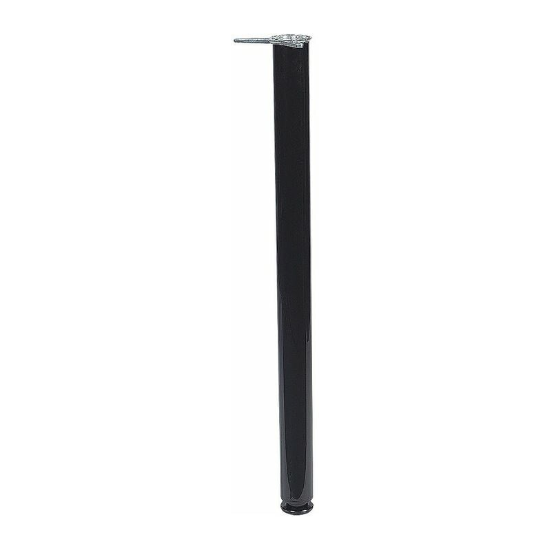 pied met.noir        1100mm/76