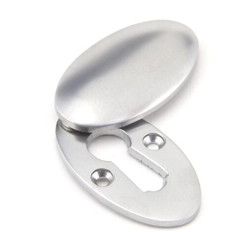 316 Stainless Steel Oval Escutcheon / Key Lock Cover