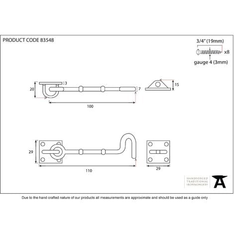 Polished Brass Celtic Double Robe Hook