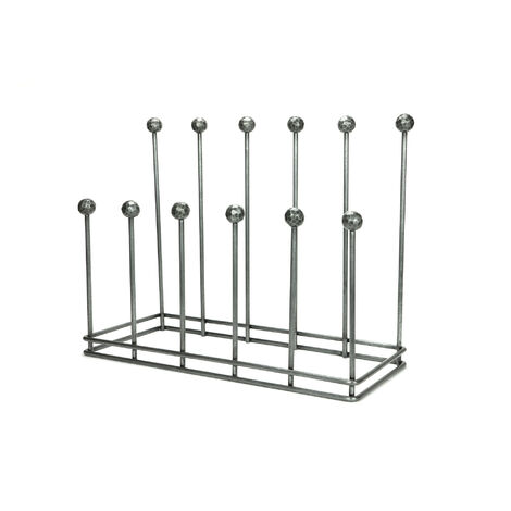 From The Anvil Pewter Six Pair Boot Rack