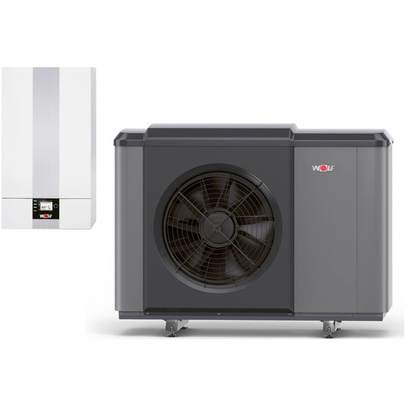 Wolf Wärmepumpe CHA-Monoblock 10/400V mit E-Heizelement