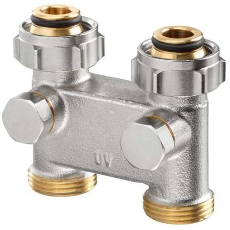 OV Umlenkstück m Absperr. Durchg 50mm 3/4Z ÜMx3/4Z AG