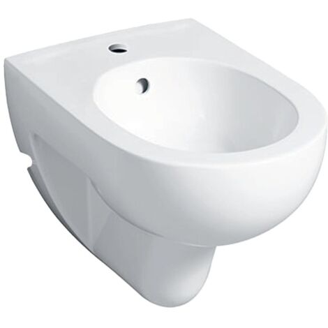 Geberit Wand-Bidet Renova mit Überlauf, weiß KeraTect