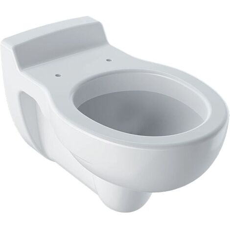 Geberit Bambini Wand-WC für Kinder – Tiefspüler – Wandhängend – Sanitärkeramik – Spülvolumen 6 l – Abgang horizontal – Tiefe 53,5 cm (1/5)