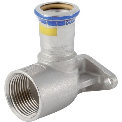 Geberit Gas-Anschlusswinkel Mapress 90G abges., f Gaszähler, ES, 22mmxRp 1 (1/5)