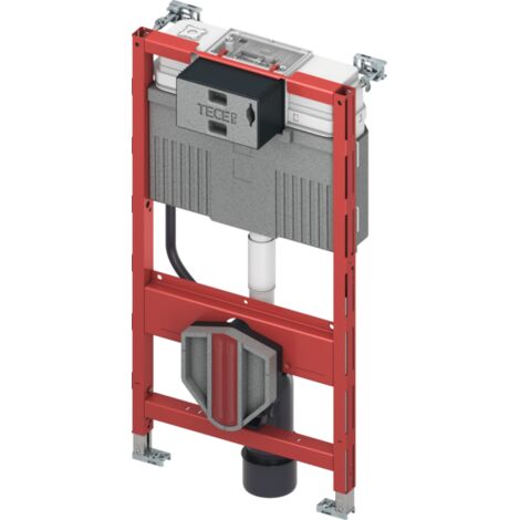 WC-Modul TECEprofil mit Uni-Spülkasten – Bauhöhe 980mm – 10L Tankvolumen – Spülkasten mit Außengewinde R 1/2" – 9300322 (1/3)