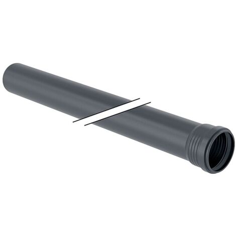 Geberit Silent-Pro Rohr mit Muffe Außendurchmesser 110mm, Länge 100cm