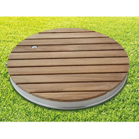 Breuer Fontana Bodendusche Rund, anschließbar an einen 3/4" Gartenschlauch