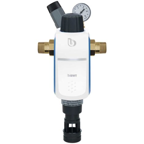 BWT Rückspülfilter R1 Hauswasserstation 1" bleifrei inklusive Anschlusstechnik