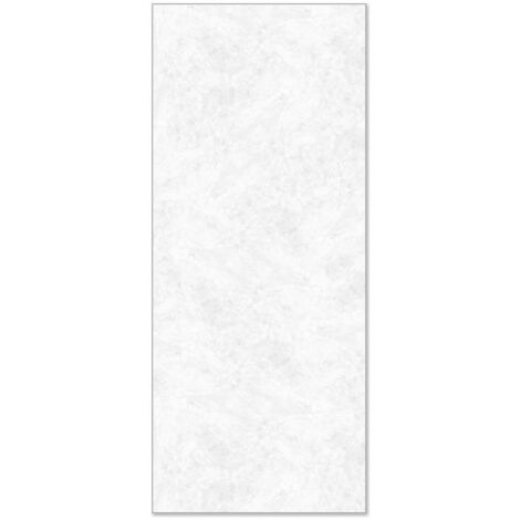 Breuer Duschrückwand in Steinoptik 1000x2100mm, Marmor Weiß