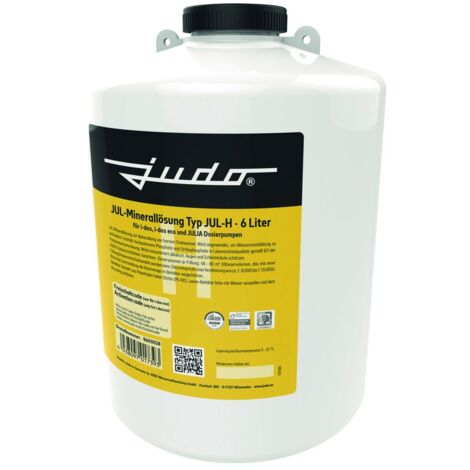 JUDO JUL-H 6 Liter JUDO Minerallösung Dosierflüssigkeit 8600028