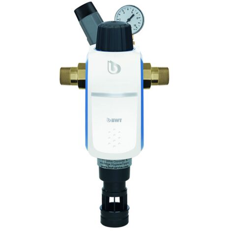 BWT Rückspülfilter R1 Hauswasserstation 3/4" bleifrei inklusive Anschlusstechnik